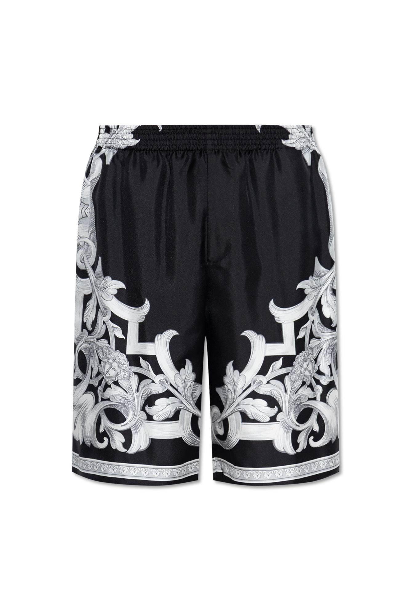 Versace Silk shorts with 